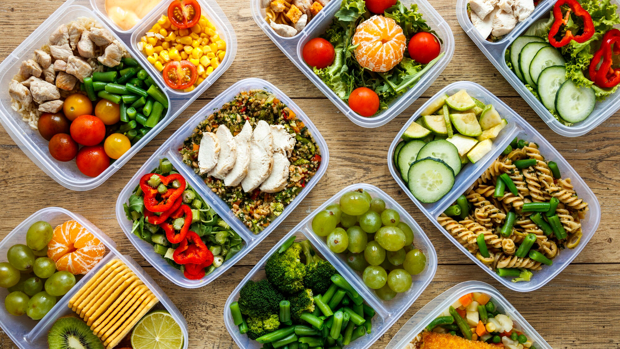 This is a photo showcasing a great example of snack meal prep ideas