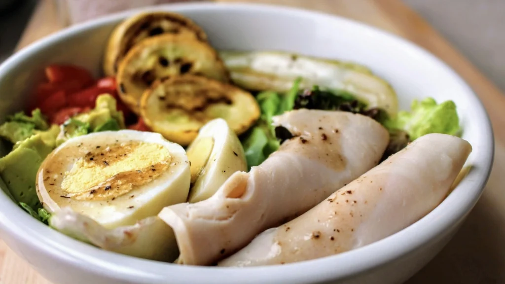 A delicious turkey meal that is a prime example for meal prep recipes for dinner